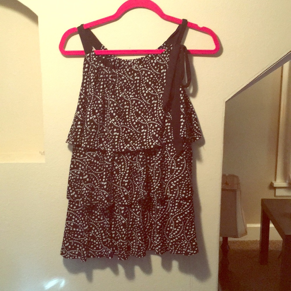 Style & Co. Tiered Sleeveless Top